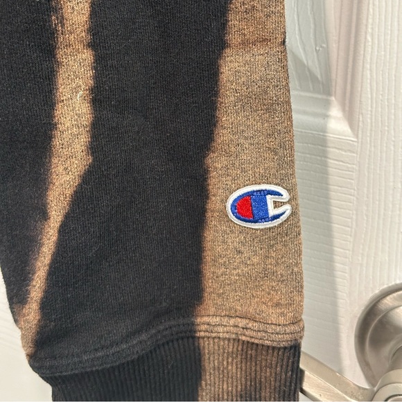Champion bleach dyed cropped sweatshirt - Picture 4 of 10